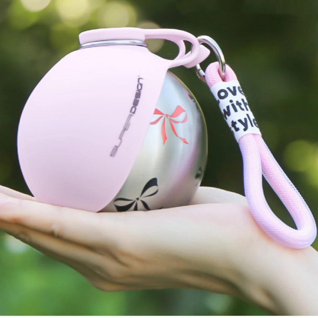 2-in-1 Tragbare Hundewasserflasche
